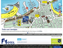 Tablet Screenshot of hotelalbor.com